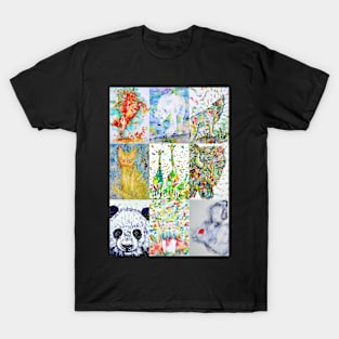 NINE ANIMALS - version 1 T-Shirt